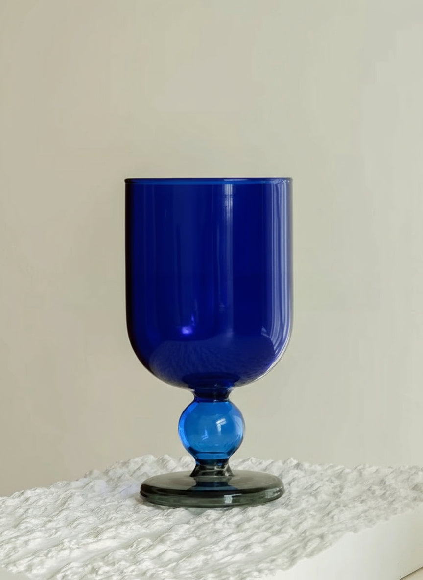 Gumballs Wine Glass Set - Eclectic Whimsical Coloured Cocktail Glasses-7