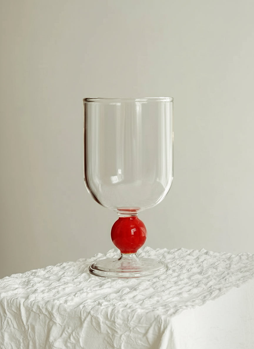 Gumballs Wine Glass Set - Eclectic Whimsical Coloured Cocktail Glasses-10