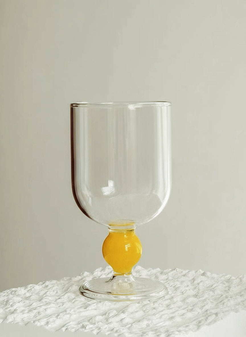 Gumballs Wine Glass Set - Eclectic Whimsical Coloured Cocktail Glasses-9