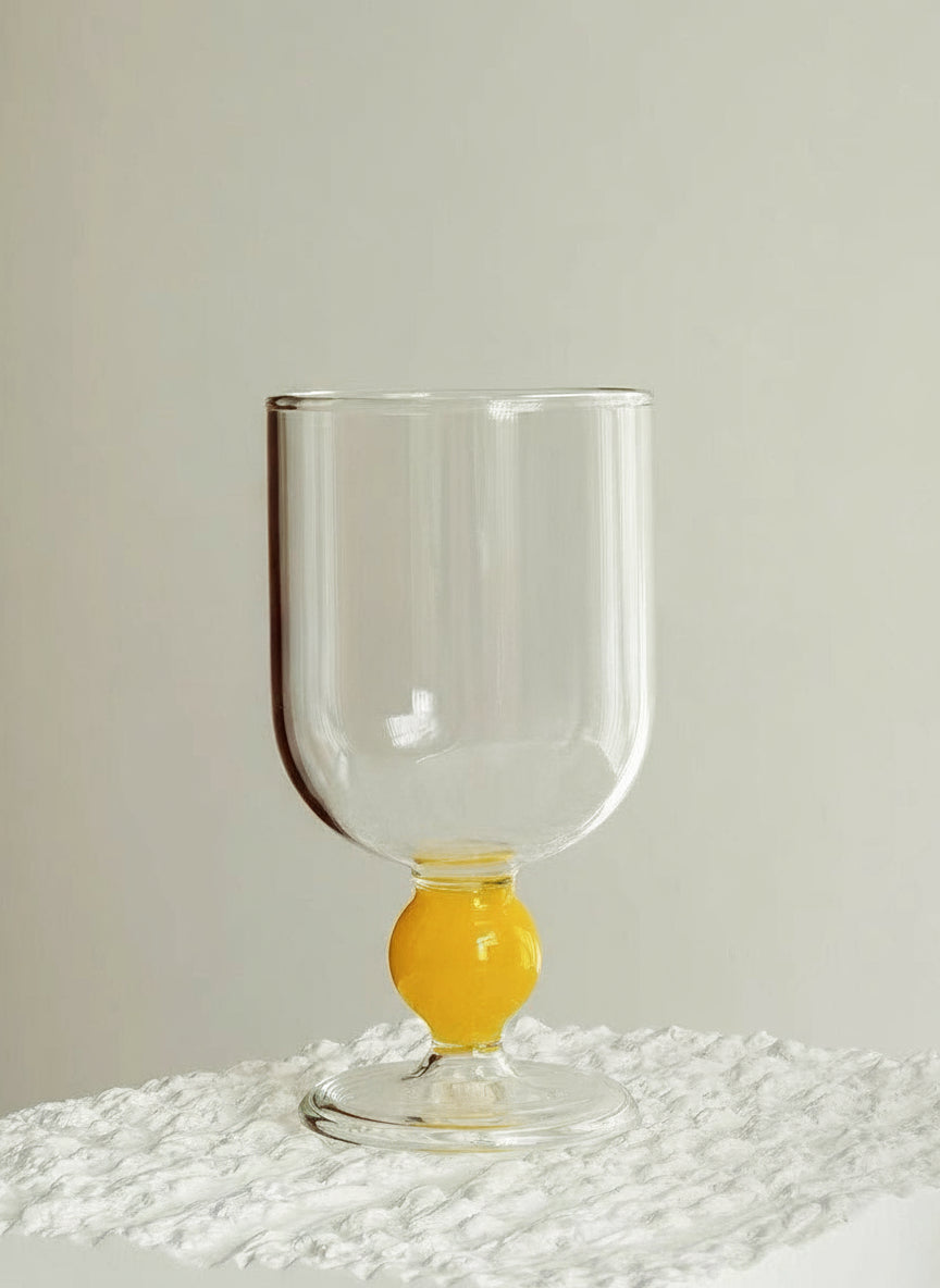 Gumballs Wine Glass - Eclectic Whimsical Coloured Cocktail Glasses-9