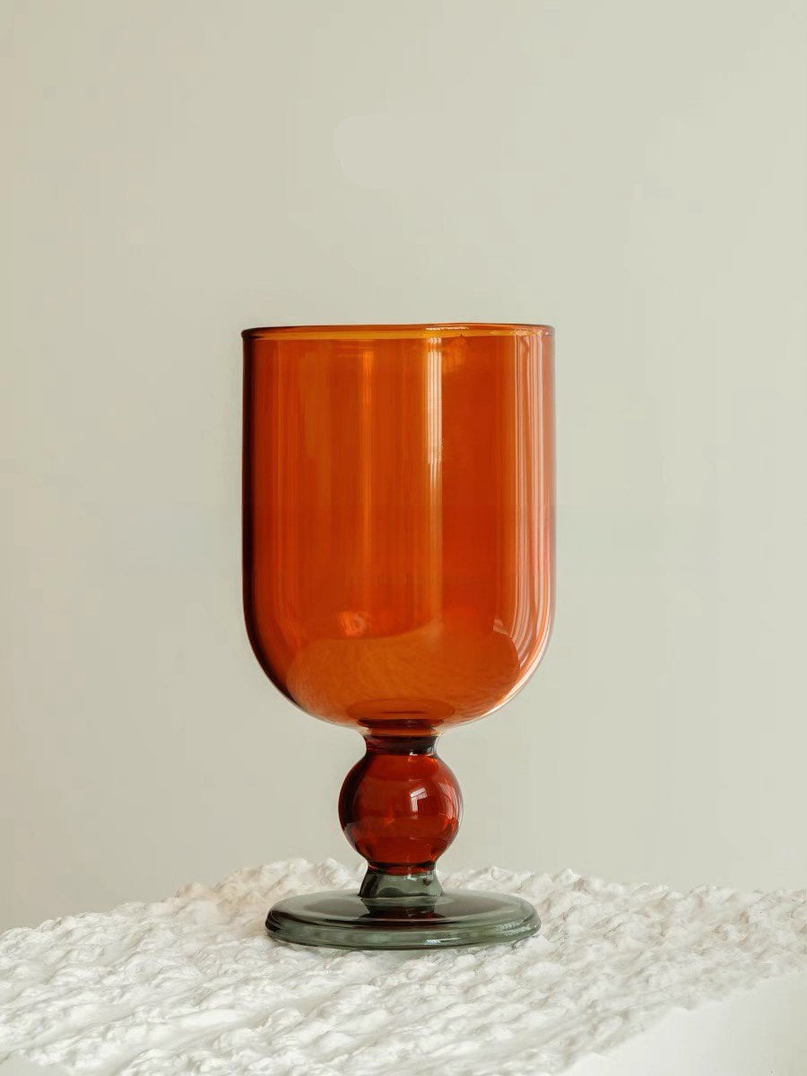 Gumballs Wine Glass Set - Eclectic Whimsical Coloured Cocktail Glasses-8