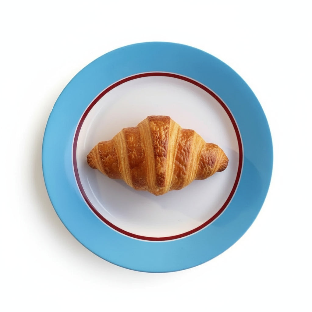 Retro Ceramic Salad Dessert Plate Set of 4 Pcs-6