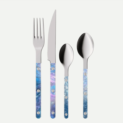 Flatware Set - 10-Piece Stainless Steel Cutlery (Nebula)