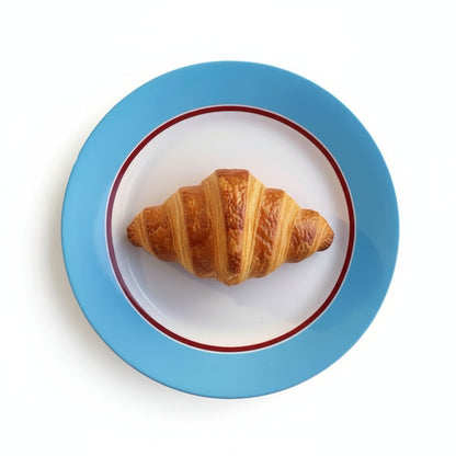 Retro Ceramic Salad Dessert Plate Set of 4 Pcs-6